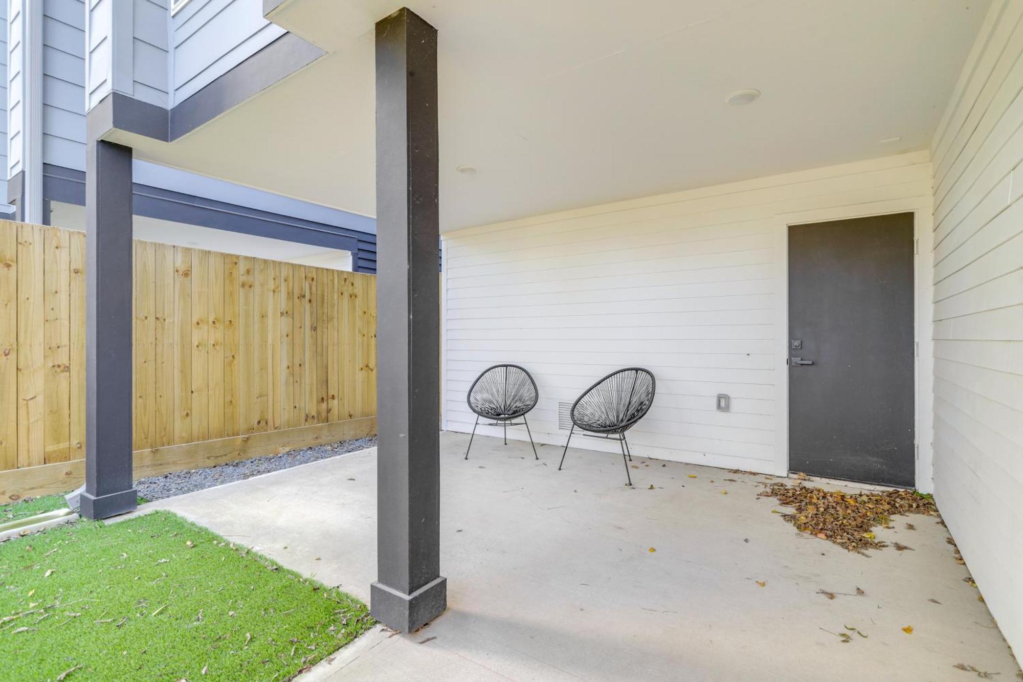 3 Mi To Dtwn Modern Townhome With Yard In Houston Exteriér fotografie