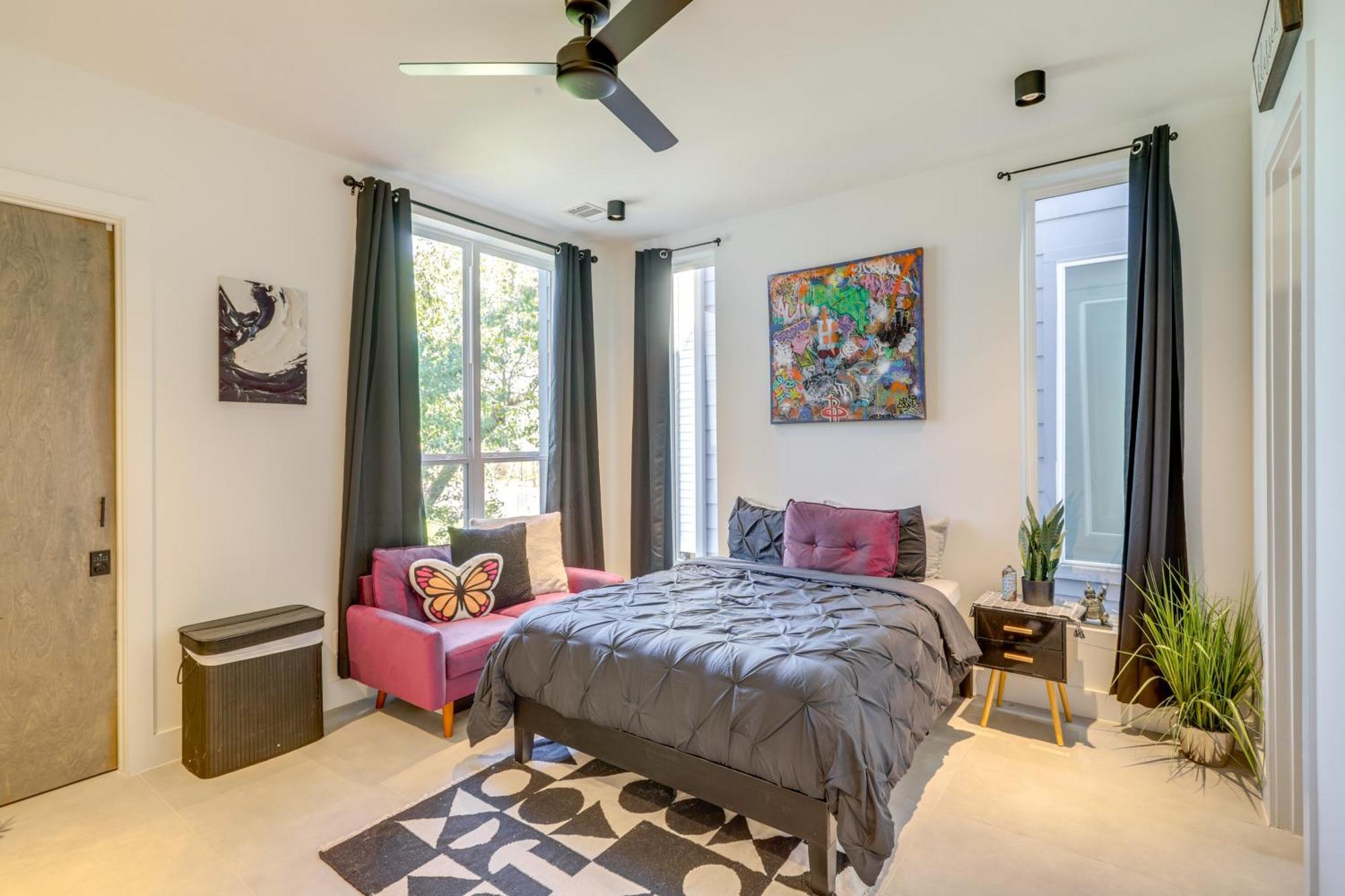 3 Mi To Dtwn Modern Townhome With Yard In Houston Exteriér fotografie
