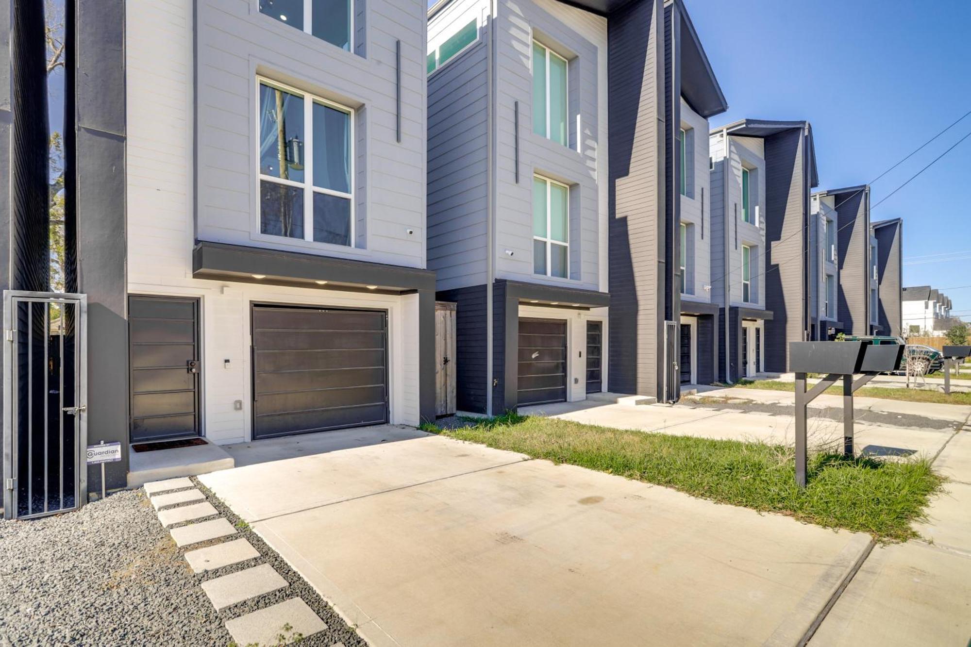 3 Mi To Dtwn Modern Townhome With Yard In Houston Exteriér fotografie