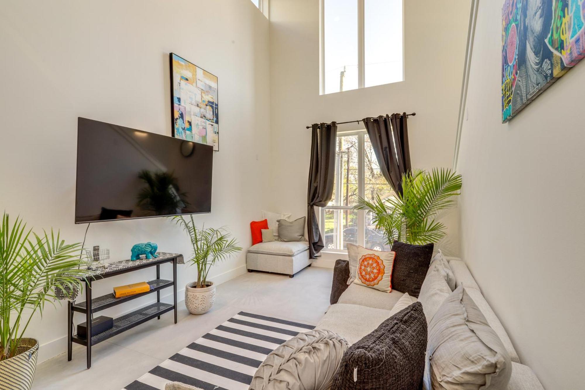 3 Mi To Dtwn Modern Townhome With Yard In Houston Exteriér fotografie